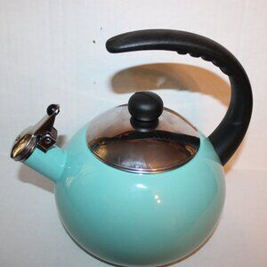 Faberware Teapot Teal Blue